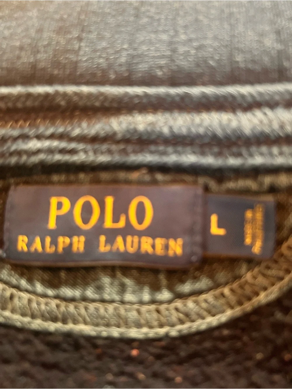 Polo by Ralph Lauren vintage Indigo Knit Pullover Jacket